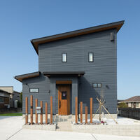 画像11596：【岡垣町】吹き抜けとオープンな階段の注文住宅
