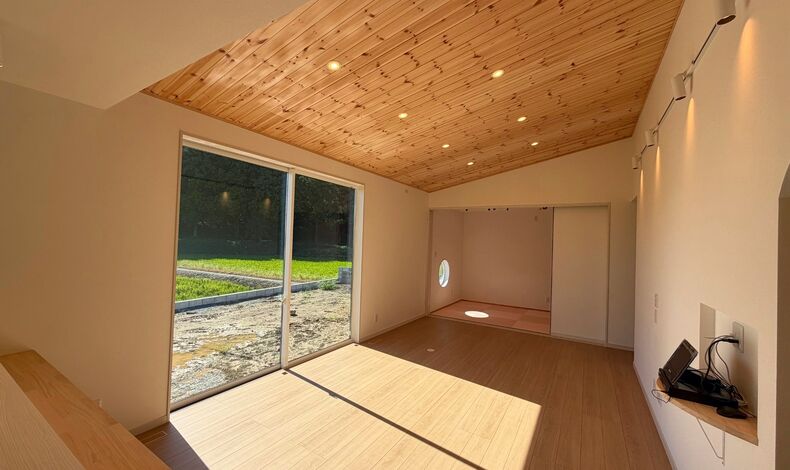 画像11943：【鞍手町・注文住宅】工事が完了し、養生が取れました！