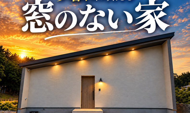 画像11945：【注文住宅の完成見学会】窓のない家を大公開！
