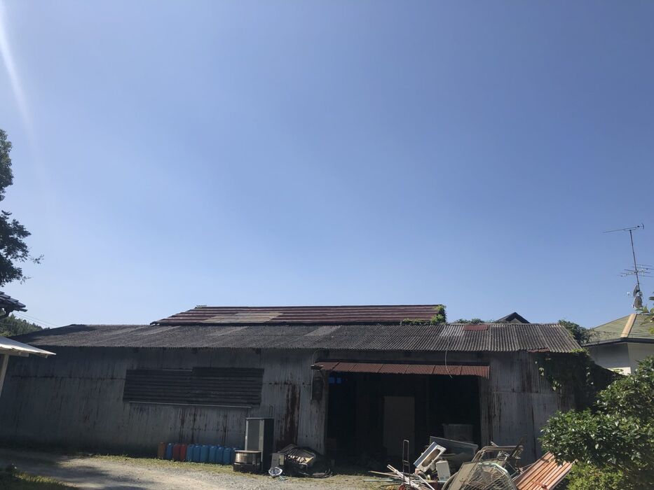 画像3089：火災保険を使った、波板張替リフォーム【鞍手町】