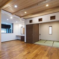 画像3141：【岡垣町】吹き抜けとオープンな階段の注文住宅