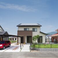 画像3150：【岡垣町】吹き抜けとオープンな階段の注文住宅