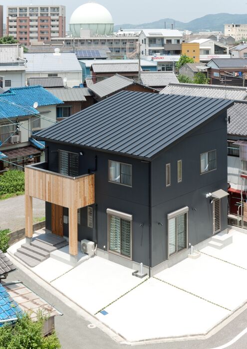 画像3171：【岡垣町】吹き抜けとオープンな階段の注文住宅