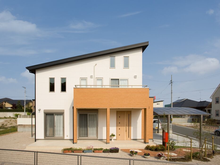 画像3192：【岡垣町】吹き抜けとオープンな階段の注文住宅