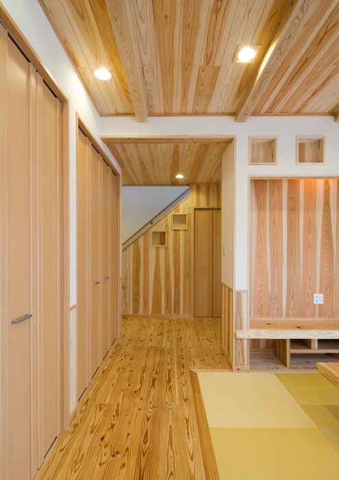 画像3198：【岡垣町】吹き抜けとオープンな階段の注文住宅