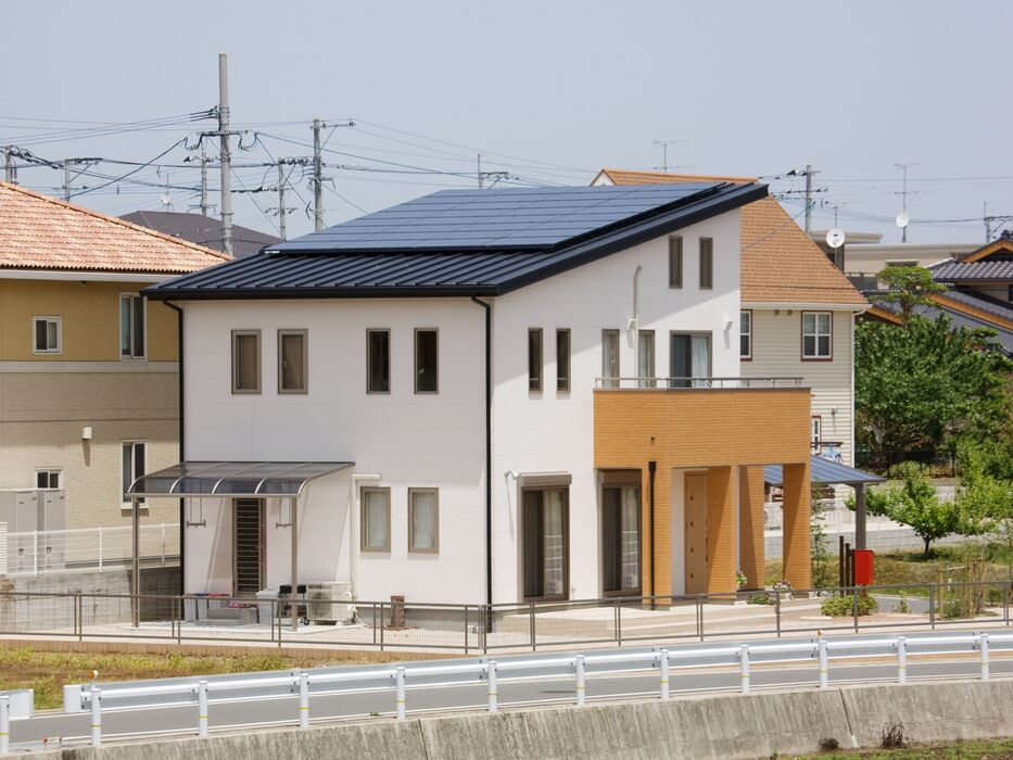 画像3201：【岡垣町】吹き抜けとオープンな階段の注文住宅