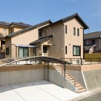 画像3208：【岡垣町】吹き抜けとオープンな階段の注文住宅