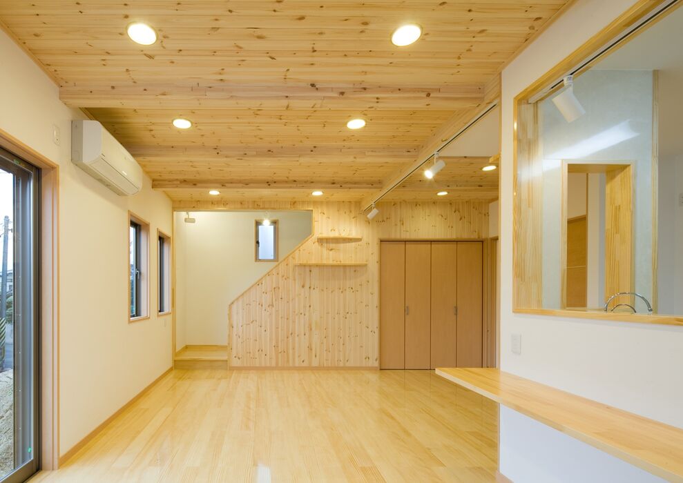 画像3224：【岡垣町】吹き抜けとオープンな階段の注文住宅