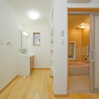 画像3230：【岡垣町】吹き抜けとオープンな階段の注文住宅