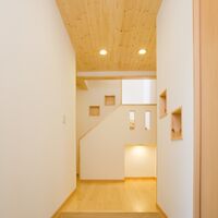 画像3235：【岡垣町】吹き抜けとオープンな階段の注文住宅