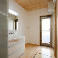 画像3318：【岡垣町】吹き抜けとオープンな階段の注文住宅
