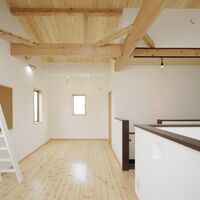 画像3327：【岡垣町】吹き抜けとオープンな階段の注文住宅