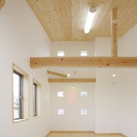 画像3329：【岡垣町】吹き抜けとオープンな階段の注文住宅