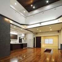 画像3349：【岡垣町】吹き抜けとオープンな階段の注文住宅