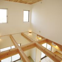 画像3365：【岡垣町】吹き抜けとオープンな階段の注文住宅