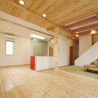画像3367：【岡垣町】吹き抜けとオープンな階段の注文住宅