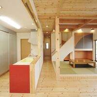 画像3369：【岡垣町】吹き抜けとオープンな階段の注文住宅