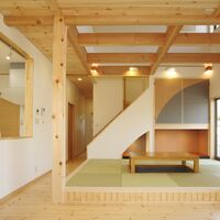 画像3370：【岡垣町】吹き抜けとオープンな階段の注文住宅