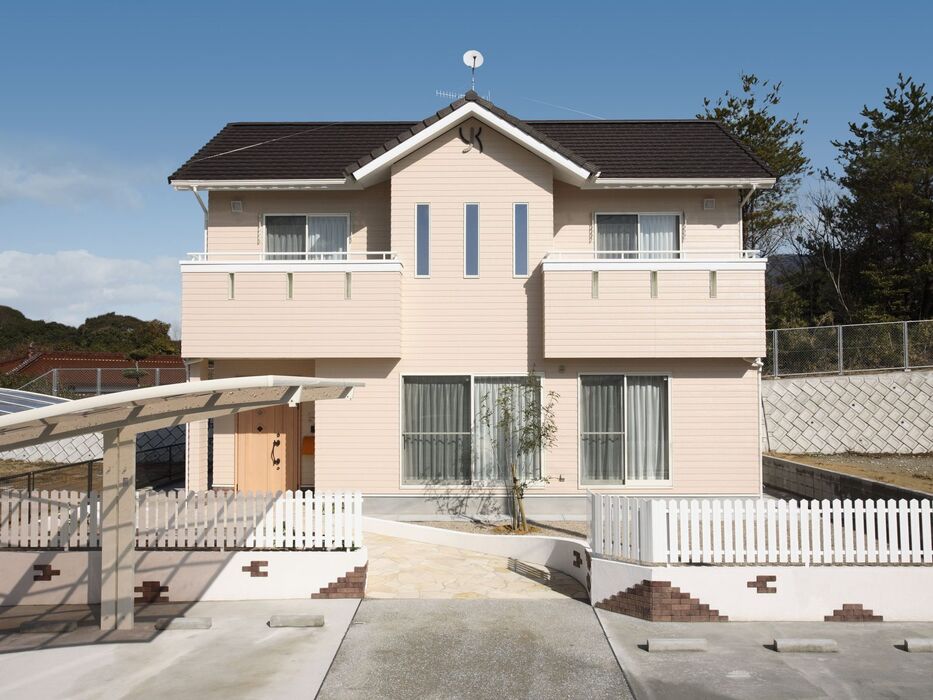 画像3385：【岡垣町】吹き抜けとオープンな階段の注文住宅