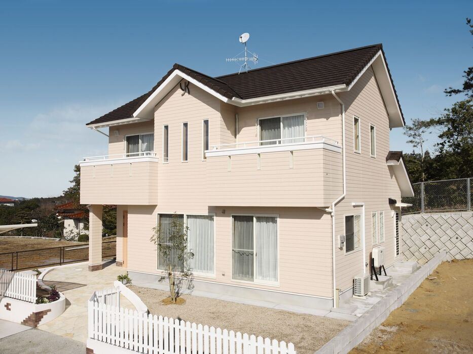 画像3386：【岡垣町】吹き抜けとオープンな階段の注文住宅
