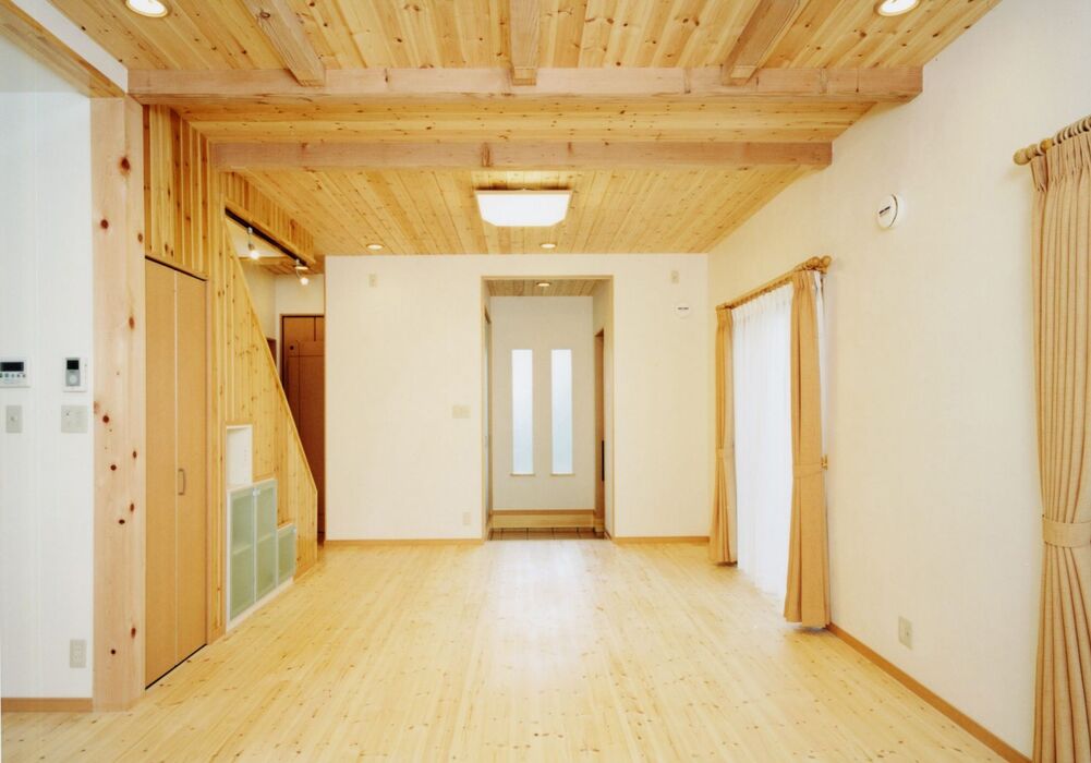 画像3397：【岡垣町】吹き抜けとオープンな階段の注文住宅