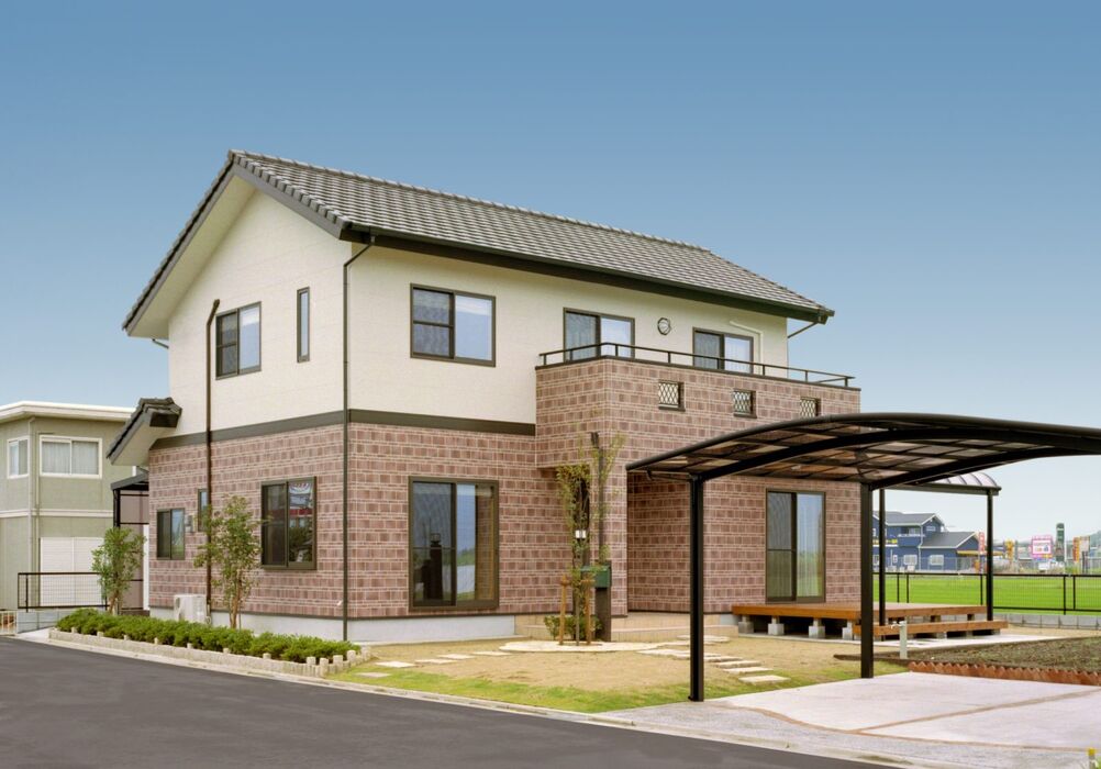 画像3412：【岡垣町】吹き抜けとオープンな階段の注文住宅