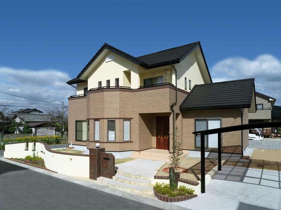 画像3427：【岡垣町】吹き抜けとオープンな階段の注文住宅