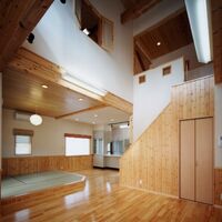 画像3432：【岡垣町】吹き抜けとオープンな階段の注文住宅