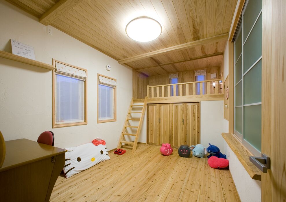 画像3448：【岡垣町】吹き抜けとオープンな階段の注文住宅