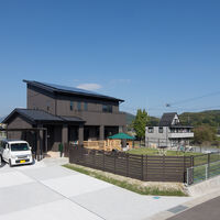 画像3461：【岡垣町】吹き抜けとオープンな階段の注文住宅