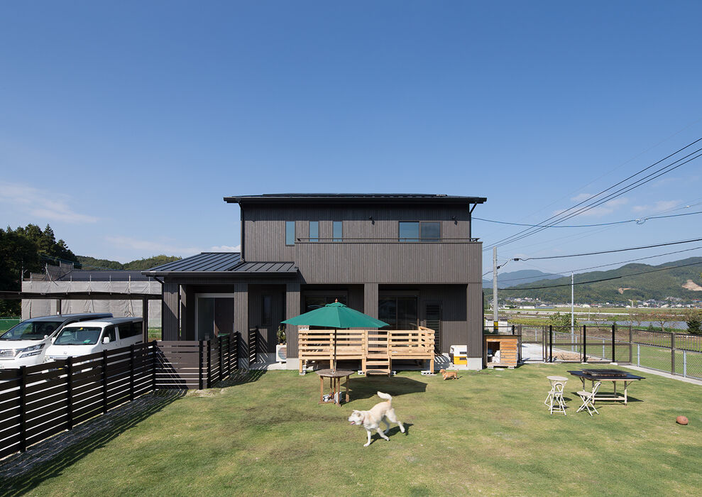 画像3463：【岡垣町】吹き抜けとオープンな階段の注文住宅