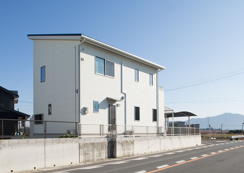 画像3529：【岡垣町】吹き抜けとオープンな階段の注文住宅