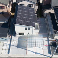 画像3557：【岡垣町】吹き抜けとオープンな階段の注文住宅