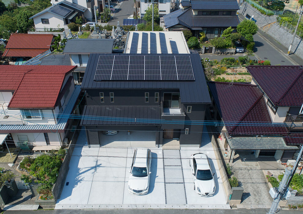 画像3637：【岡垣町】吹き抜けとオープンな階段の注文住宅
