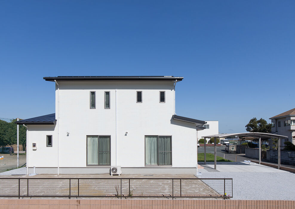 画像3647：【岡垣町】吹き抜けとオープンな階段の注文住宅