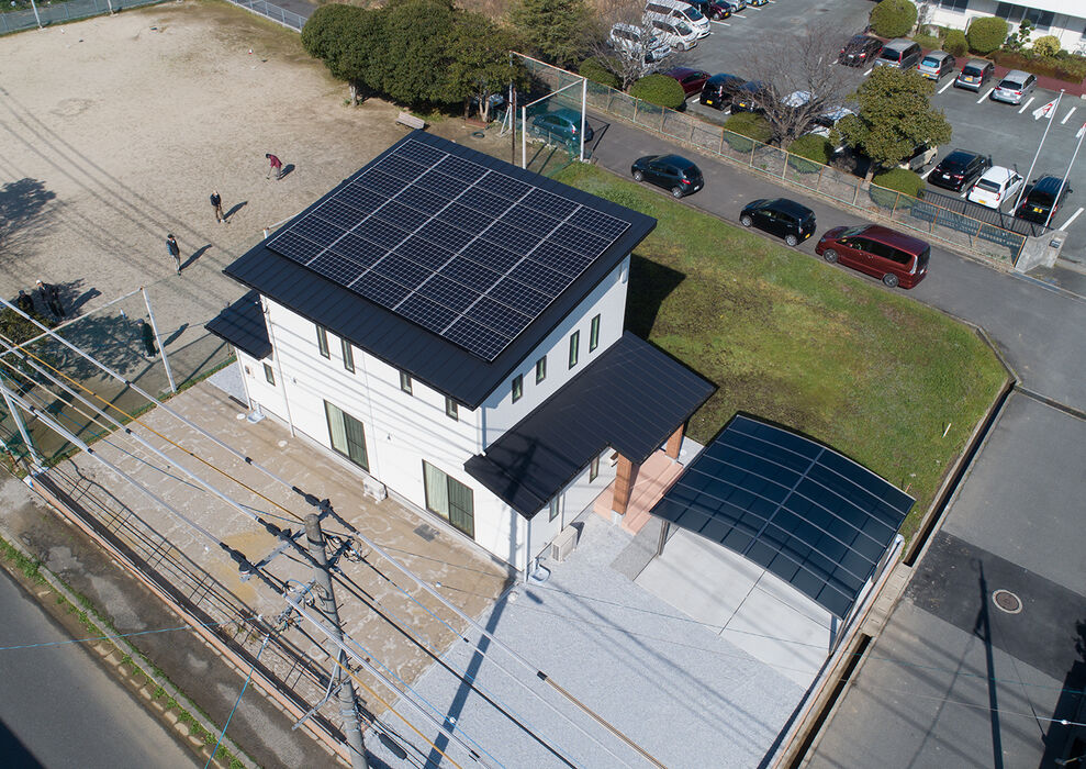画像3648：【岡垣町】吹き抜けとオープンな階段の注文住宅