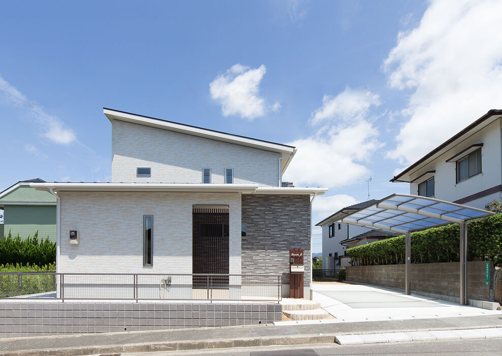 画像3813：【岡垣町】吹き抜けとオープンな階段の注文住宅