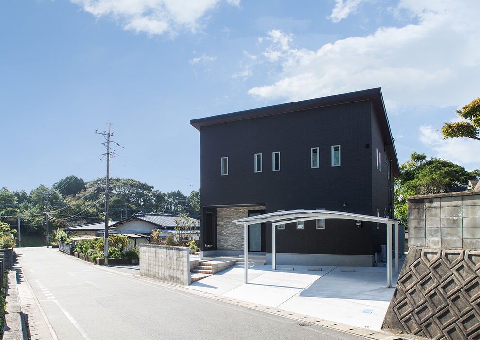 画像3836：【岡垣町】吹き抜けとオープンな階段の注文住宅