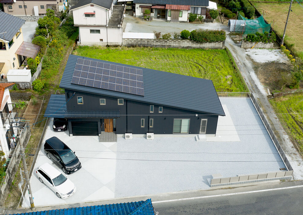 画像4223：【岡垣町】吹き抜けとオープンな階段の注文住宅
