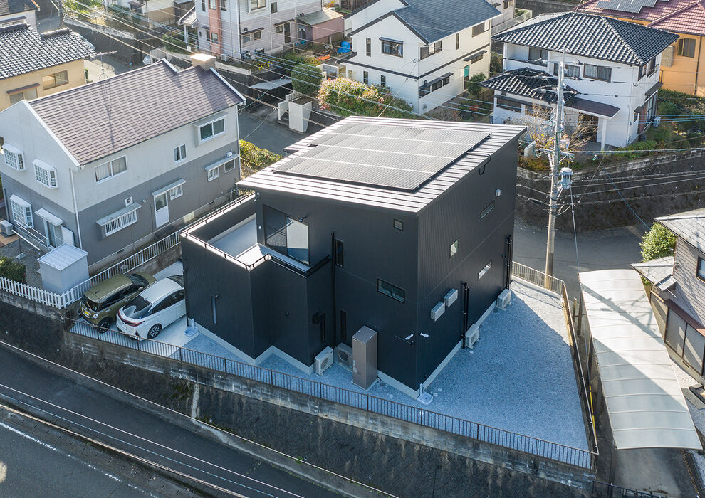 画像4262：【岡垣町】吹き抜けとオープンな階段の注文住宅