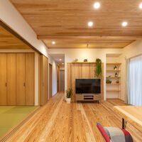 画像4330：【岡垣町】吹き抜けとオープンな階段の注文住宅