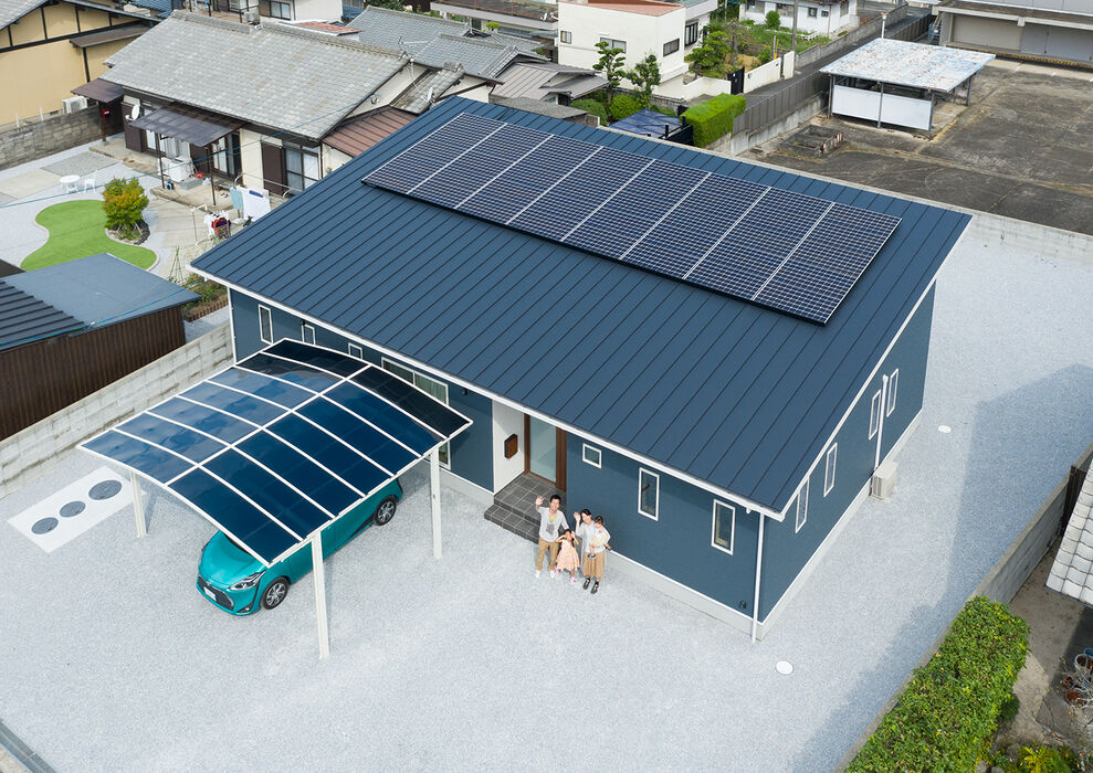 画像4352：【岡垣町】吹き抜けとオープンな階段の注文住宅