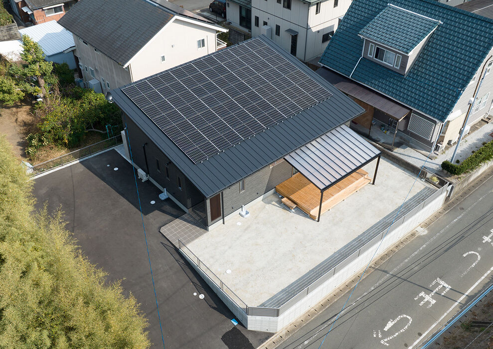 画像7609：【岡垣町】吹き抜けとオープンな階段の注文住宅