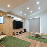 画像7693：【岡垣町】吹き抜けとオープンな階段の注文住宅