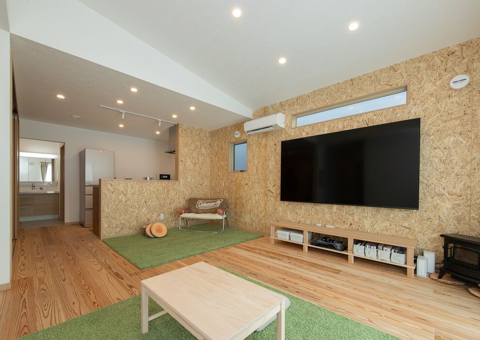 画像7694：【岡垣町】吹き抜けとオープンな階段の注文住宅