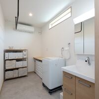 画像7700：【岡垣町】吹き抜けとオープンな階段の注文住宅